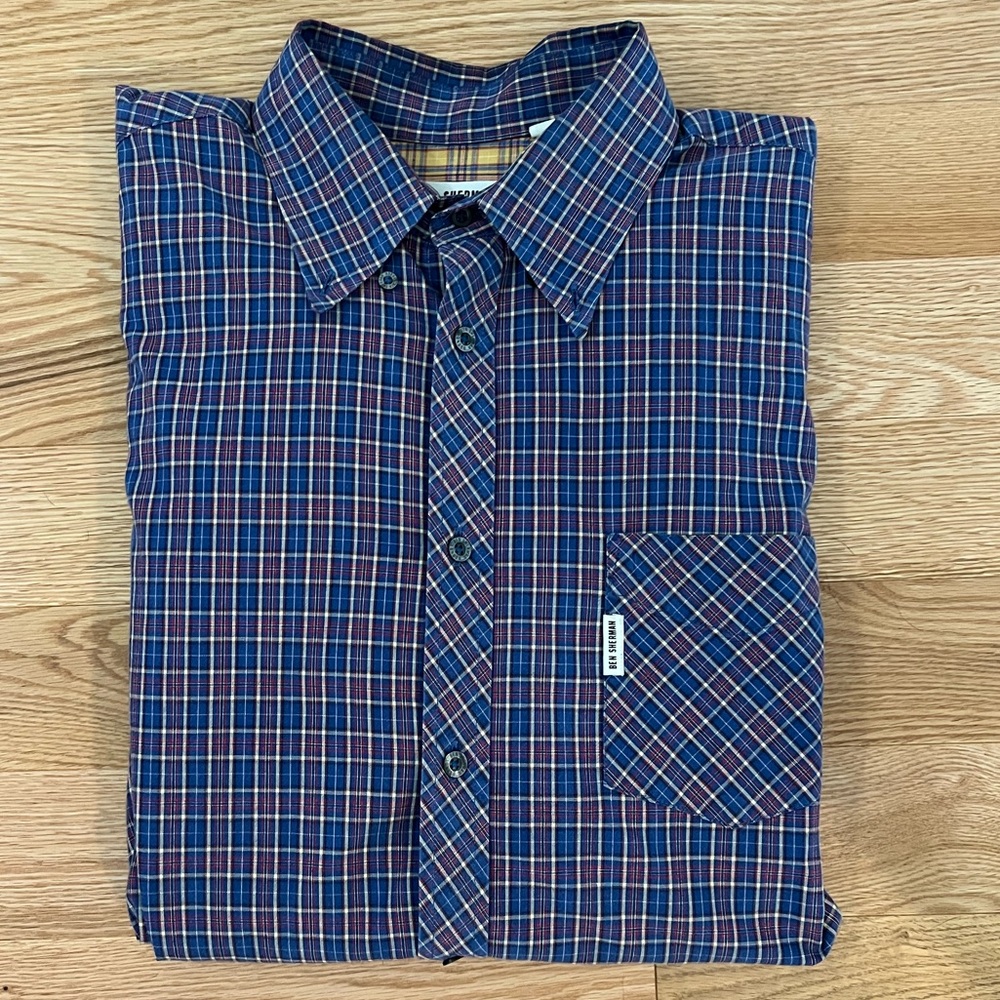 Ben Sherman Men’s Long Sleeve Dress Shirt - Size XL